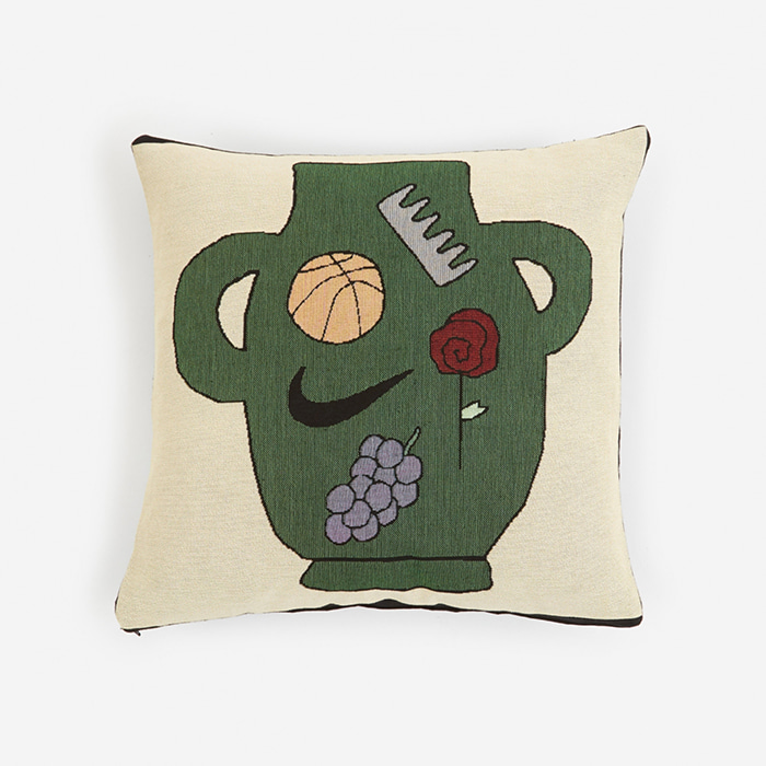 [BFGF] Green Vase Pillow Cover