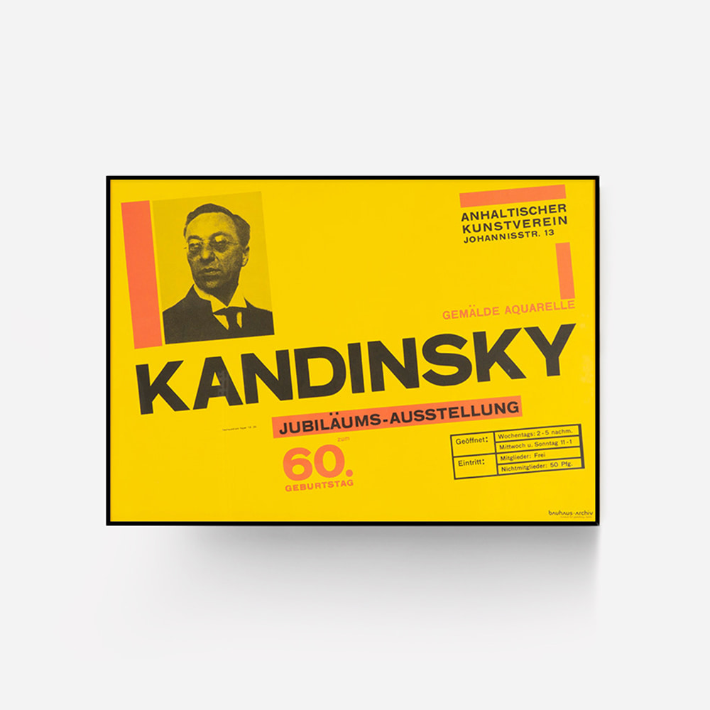[BAUHAUS] Kandinsky’s 60th Birthday Exhibition, 1926