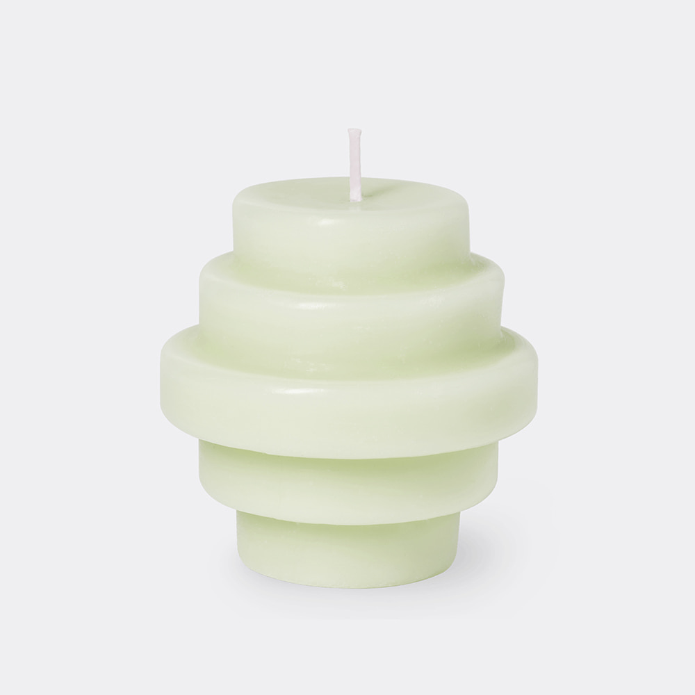 [OCTAEVO] Candle Sculpture- Green