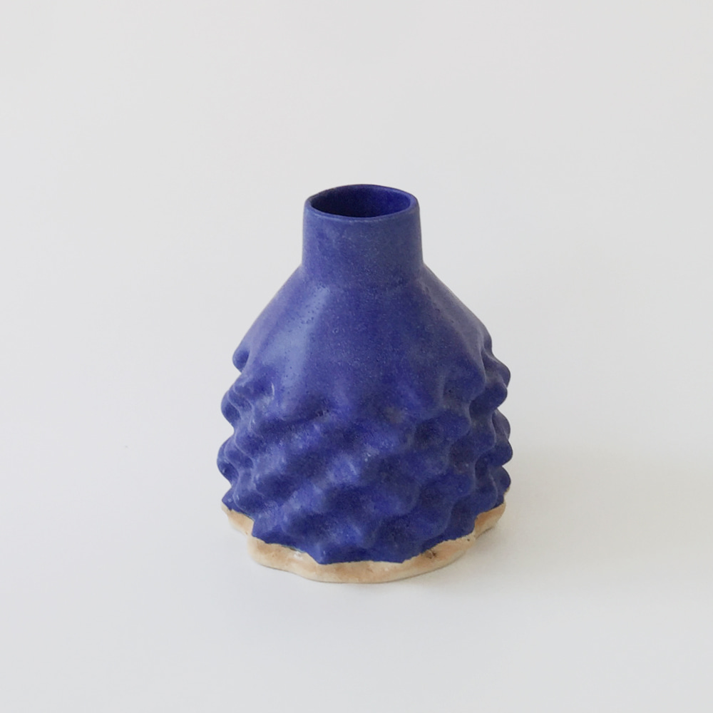 [SOPHIE ALDA] Bump Vase In Blue