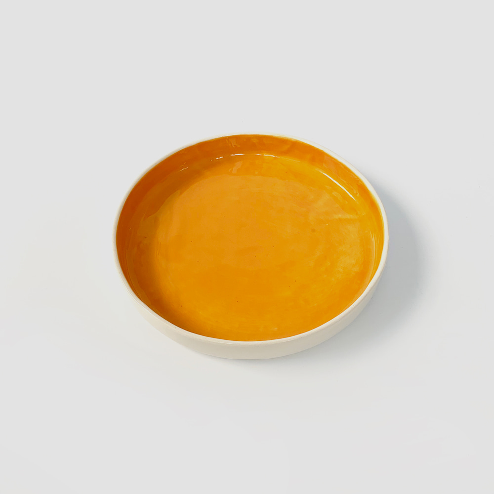 [ABS OBJECTS] Medium Plate_Orange