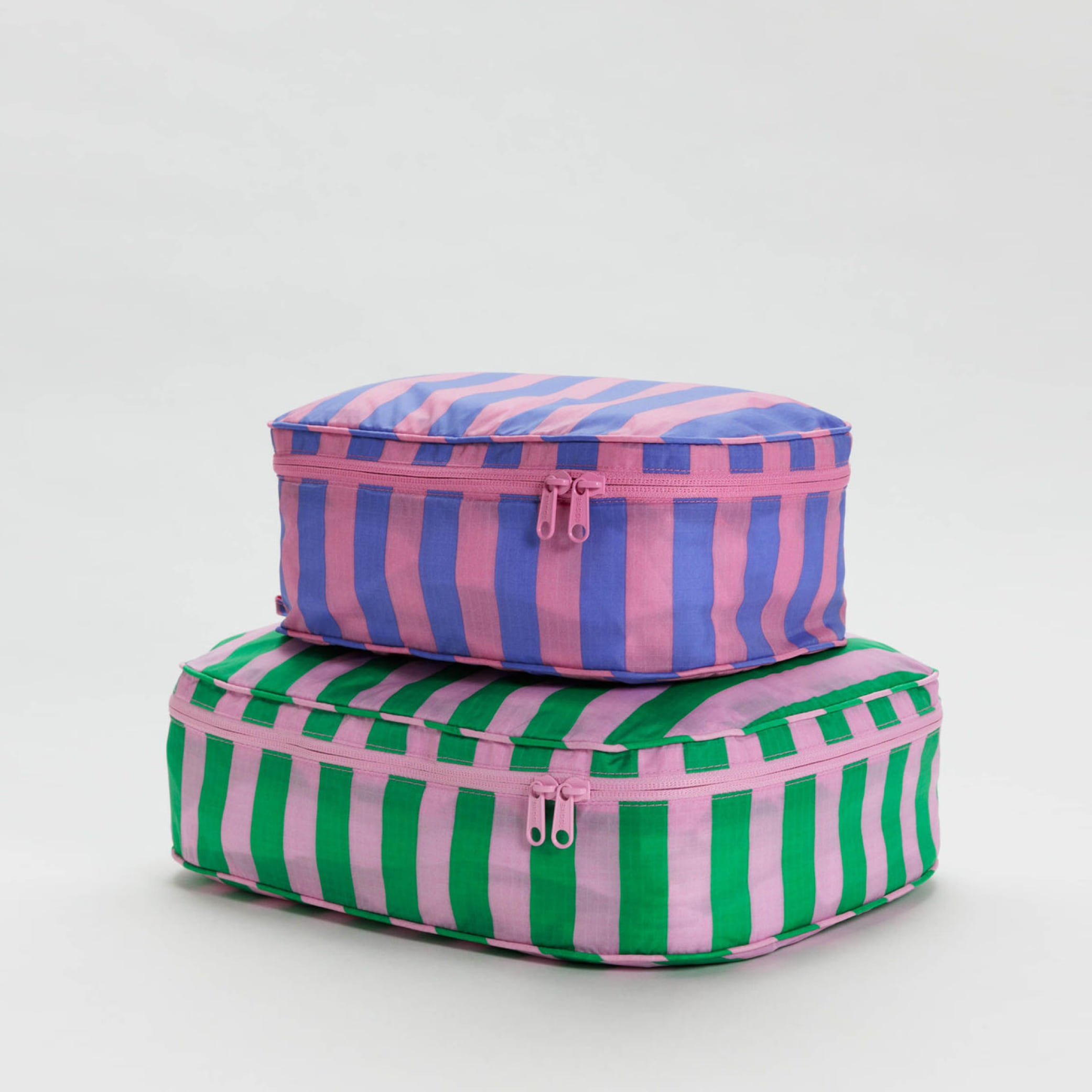 [BAGGU] Packing Cube Set_Awning Stripes