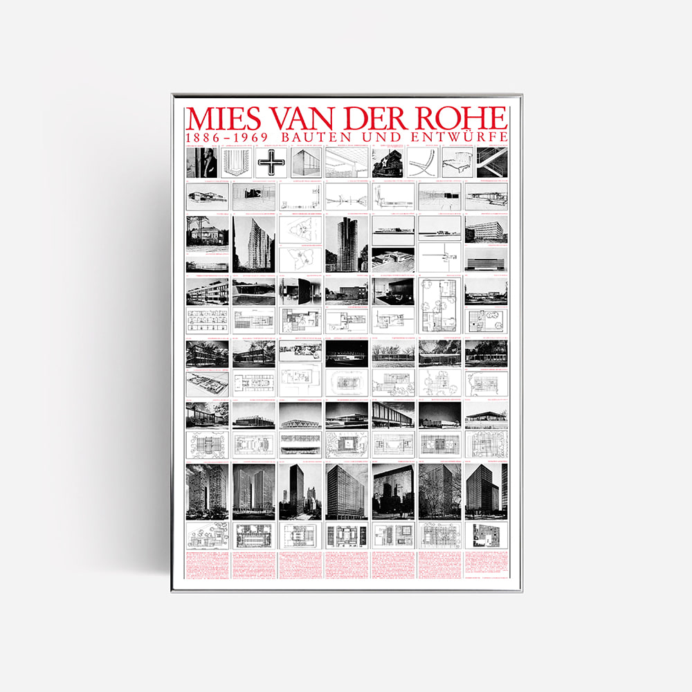 [MIES VAN DER ROHE] Planned and Unfinished Buildings