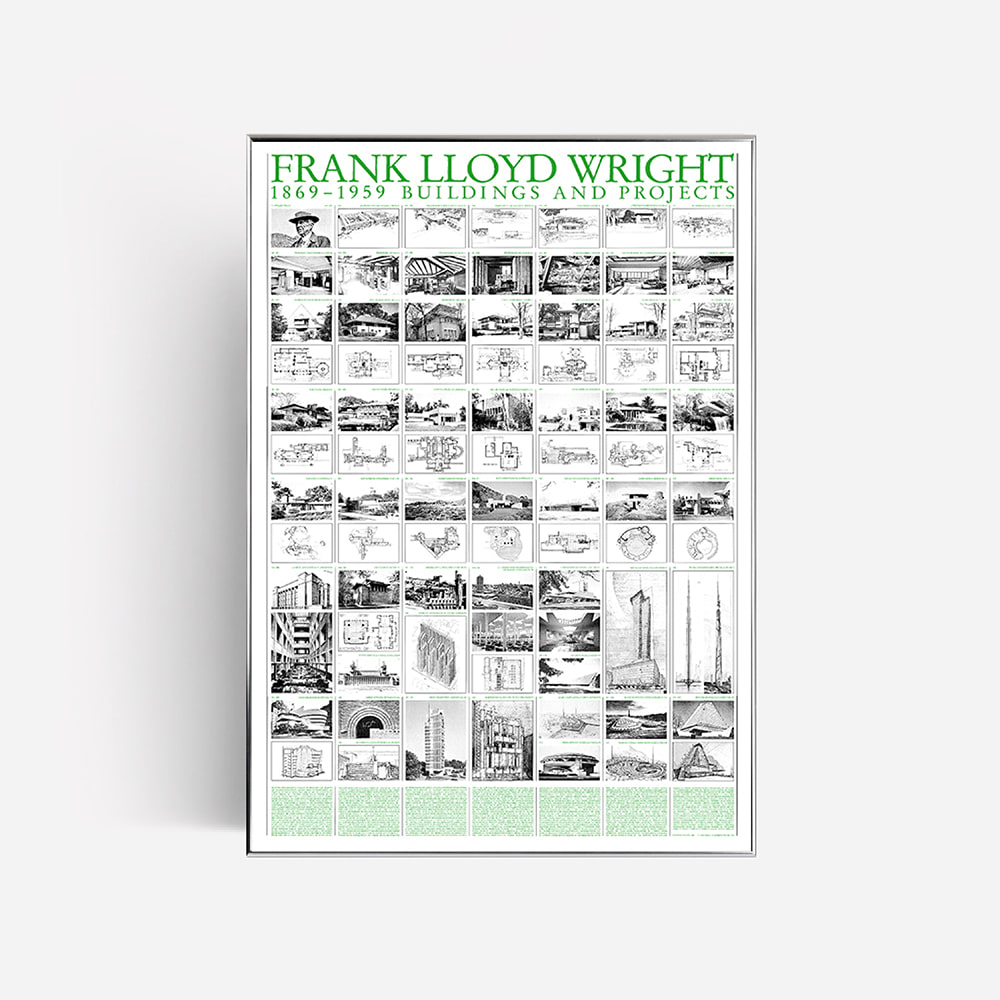 [FRANK LLOYD WRIGHT] Buildings and Projects, 1869-1959