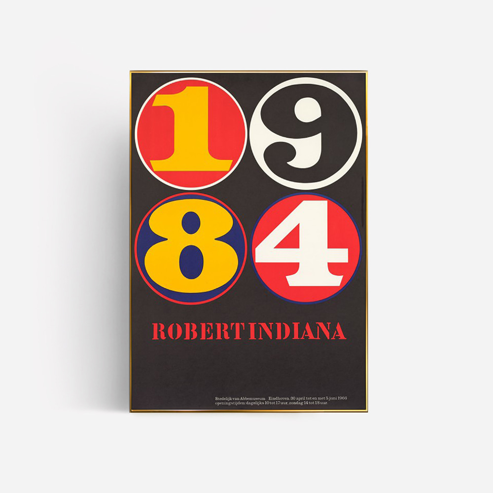 [JAN VAN TOORN] Robert Indiana Exhibition, 1966