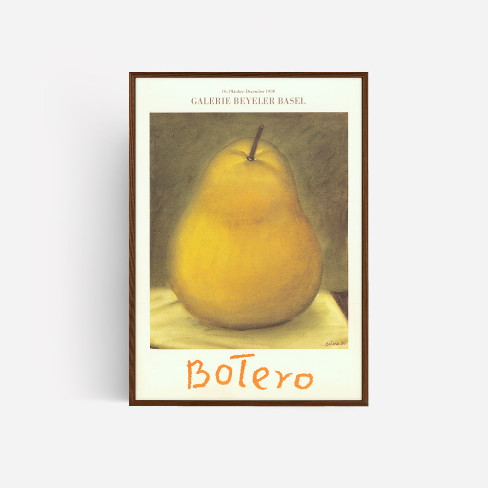 [FERNANDO BOTERO] Pear, 1980