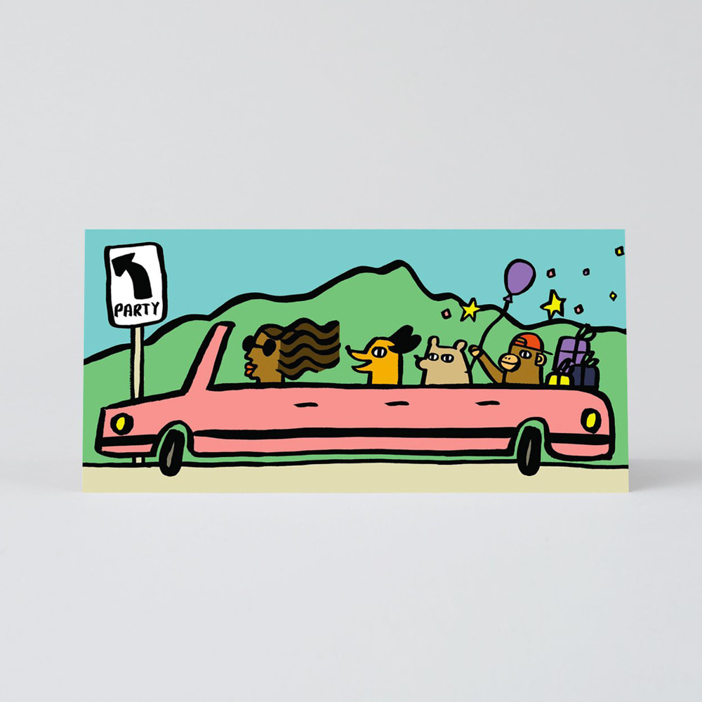 [WRAP] Party Car Card