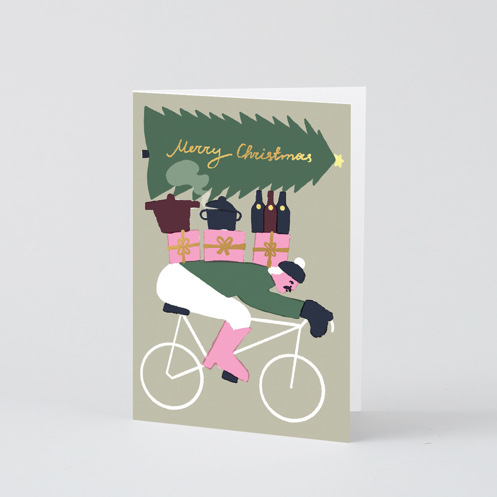 [WRAP] Merry Christmas Biker Card