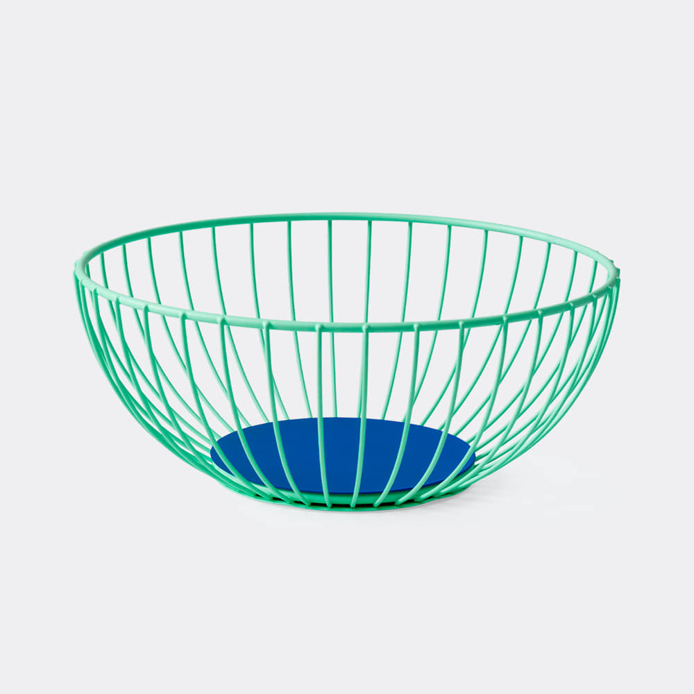 [OCTAEVO] Iris Wire Basket_Mint