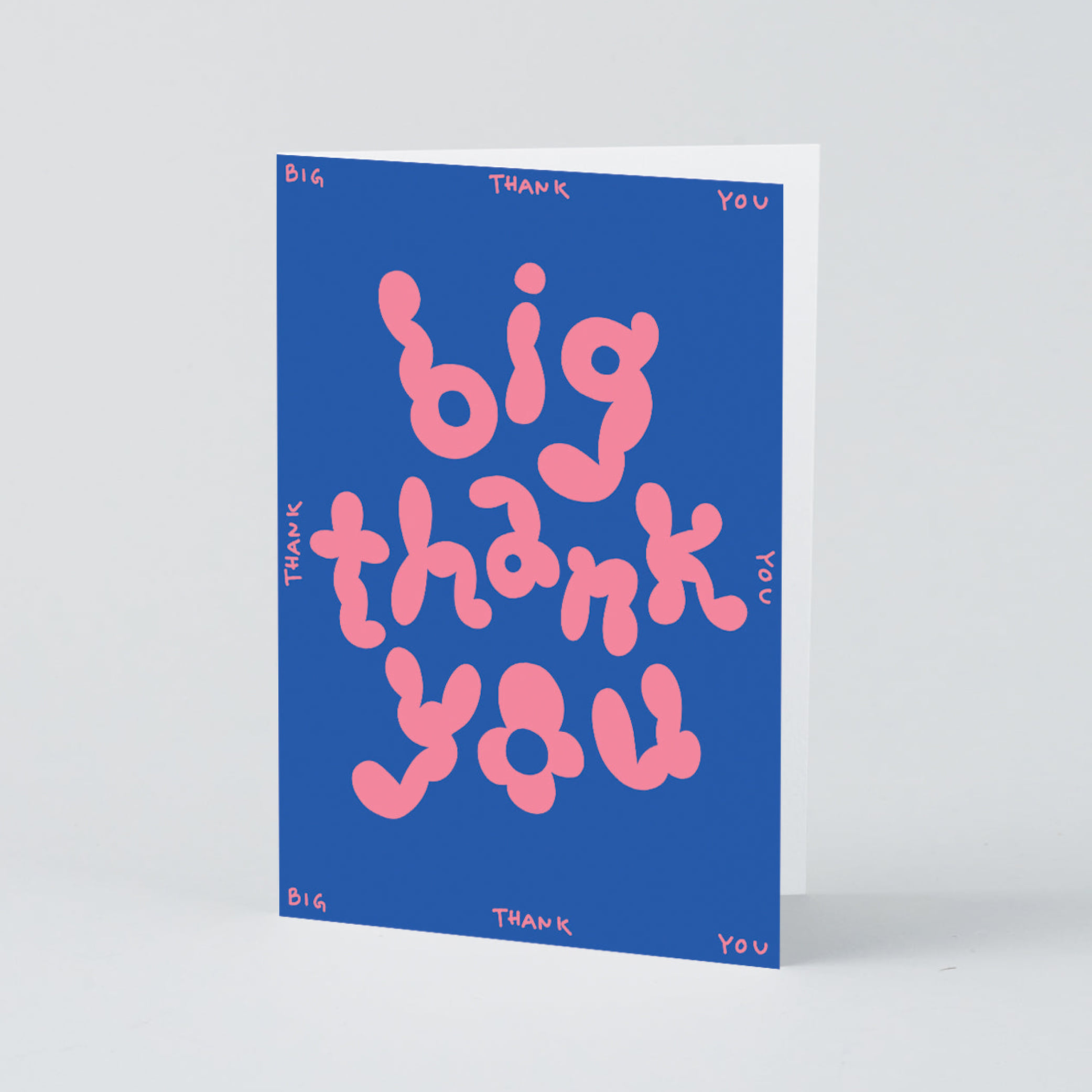 [WRAP] Big Thank You Embossed Greetings Card