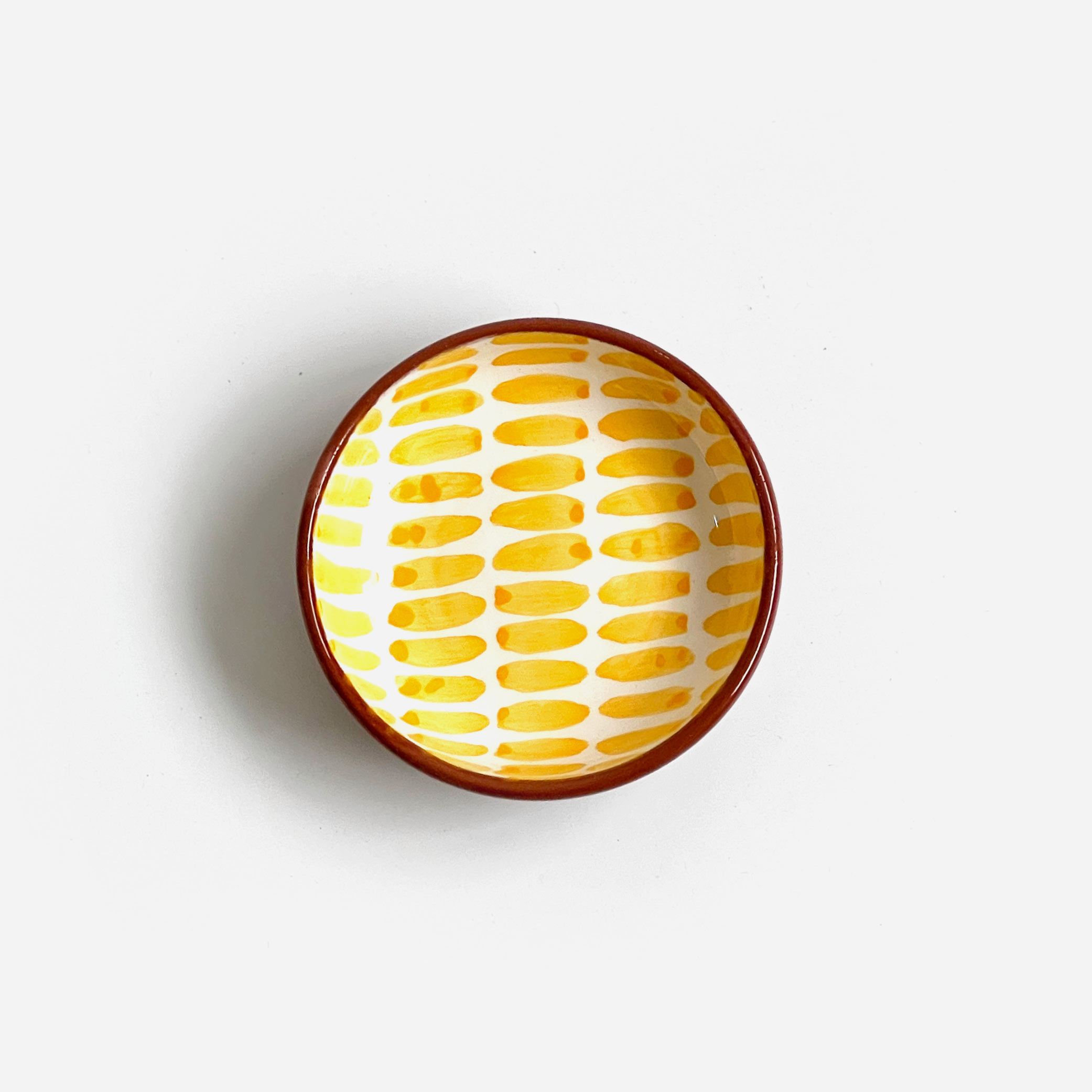 [CASA CUBISTA] Stripe Bowl Mini_Tangerine