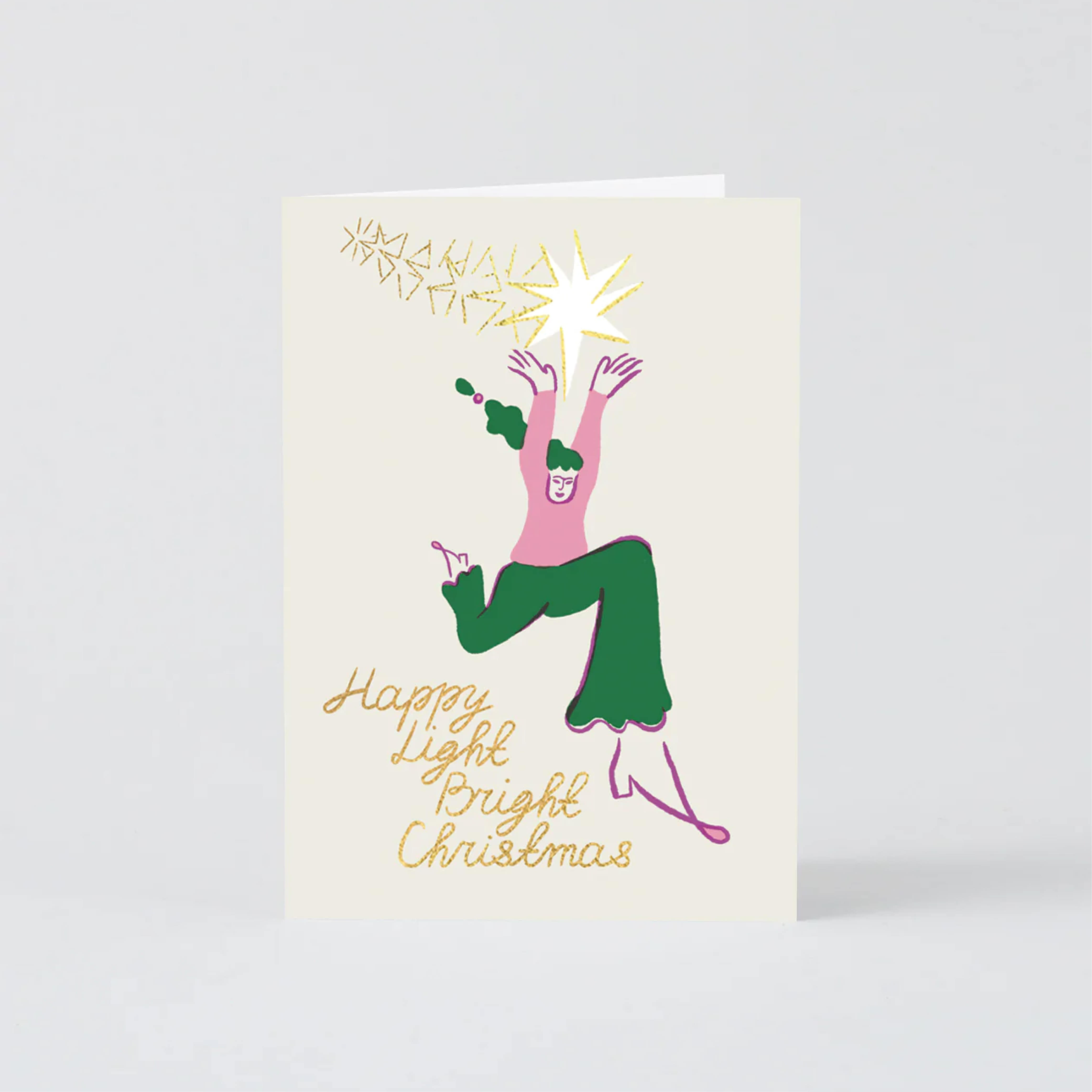 [WRAP] Happy Light Bright Christmas Card