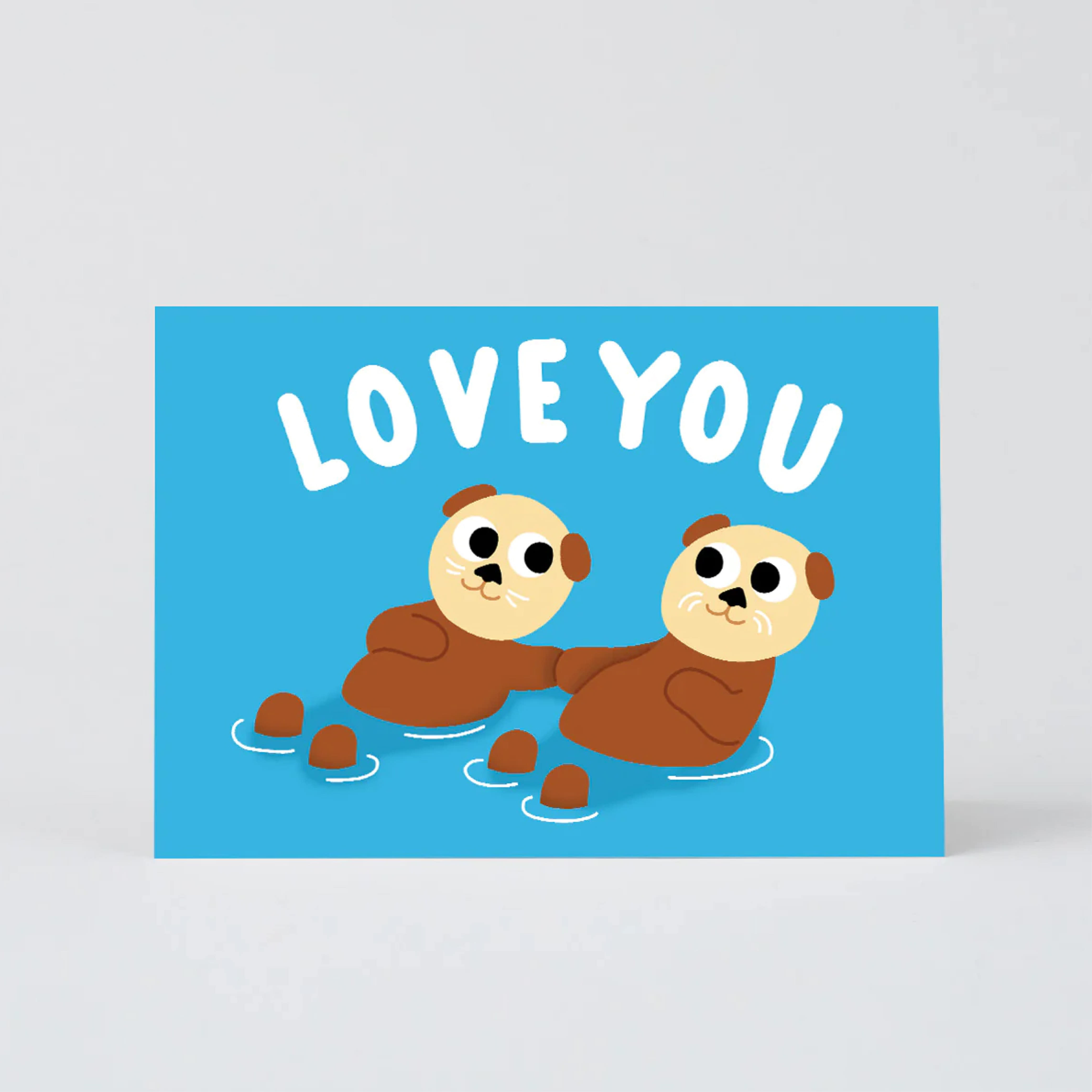 [WRAP] Love You Otters Card