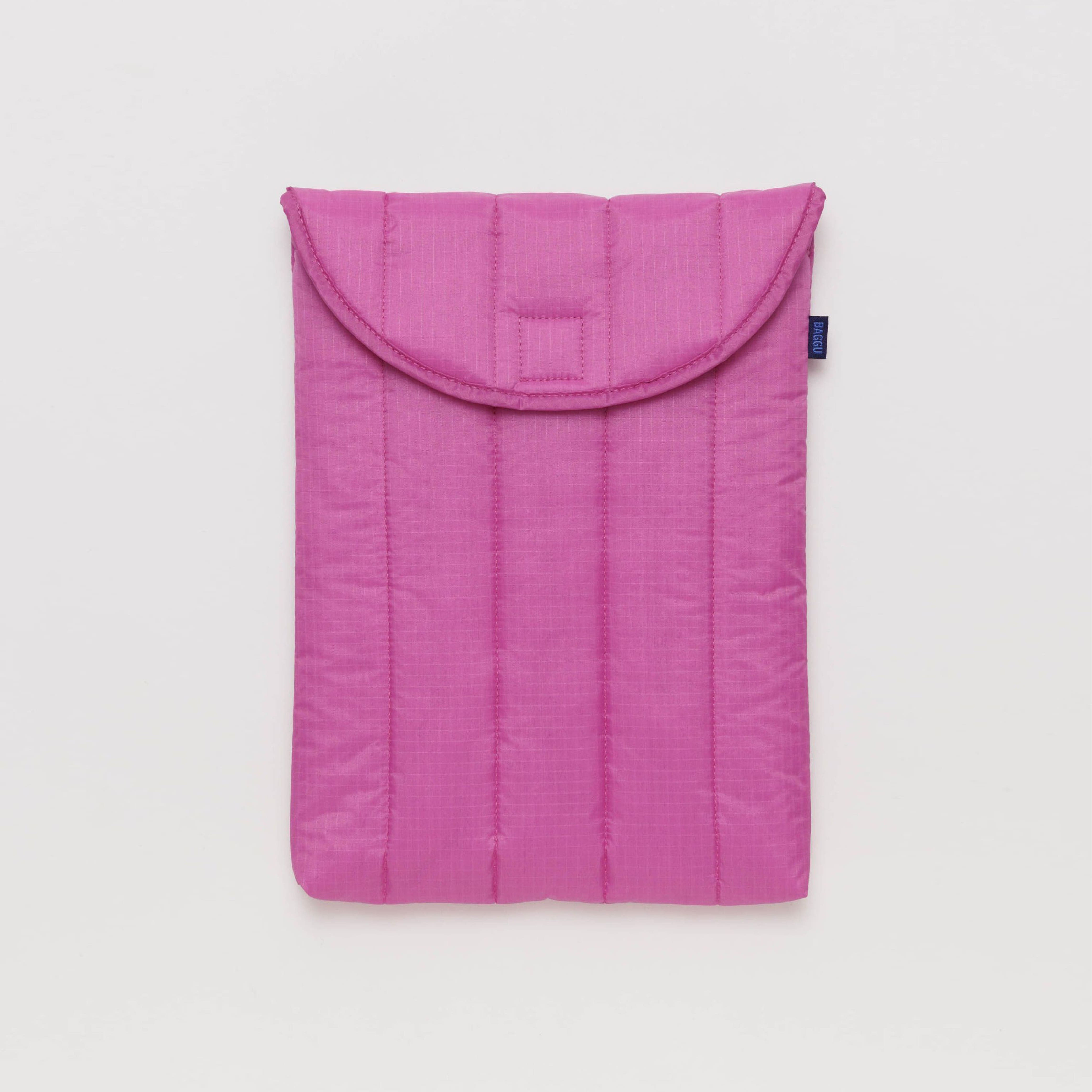[BAGGU] Puffy Laptop Sleeve 13&quot;/14&quot;_ Extra Pink